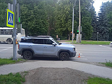 Пенсионерка и ребенок попали под китайский кроссовер в Новосибирске