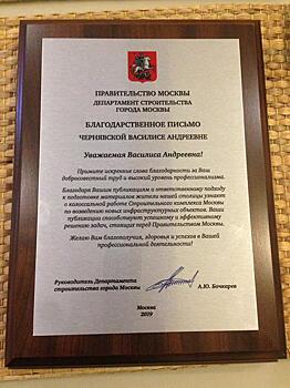 Андрей Бочкарев отметил работу столичных журналистов