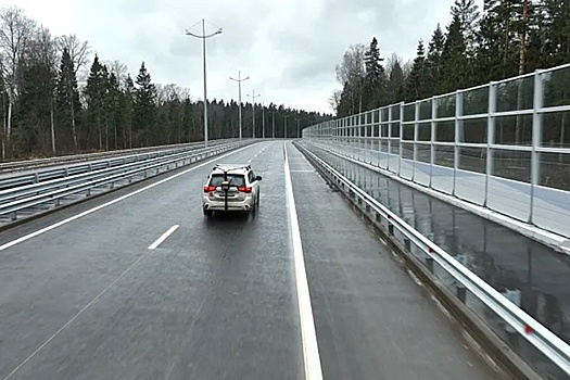 На шумоизоляционные экраны Мытищинской хорды нанесут изображения хищных птиц