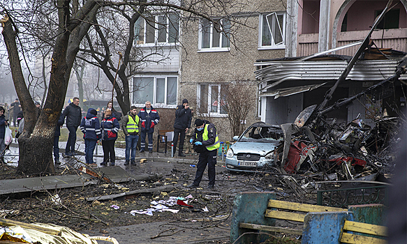 Названа причина гибели главы МВД Украины в Броварах