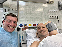 Нижегородский губернатор поделился первыми кадрами с Прилепиным из больницы
