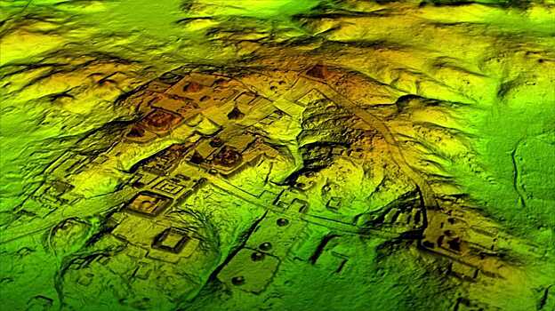 Найден огромный древний город в Мексике