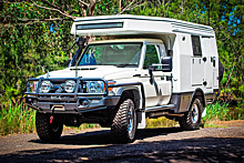 Посмотрите на технологичный автодом на базе Toyota Land Cruiser 70