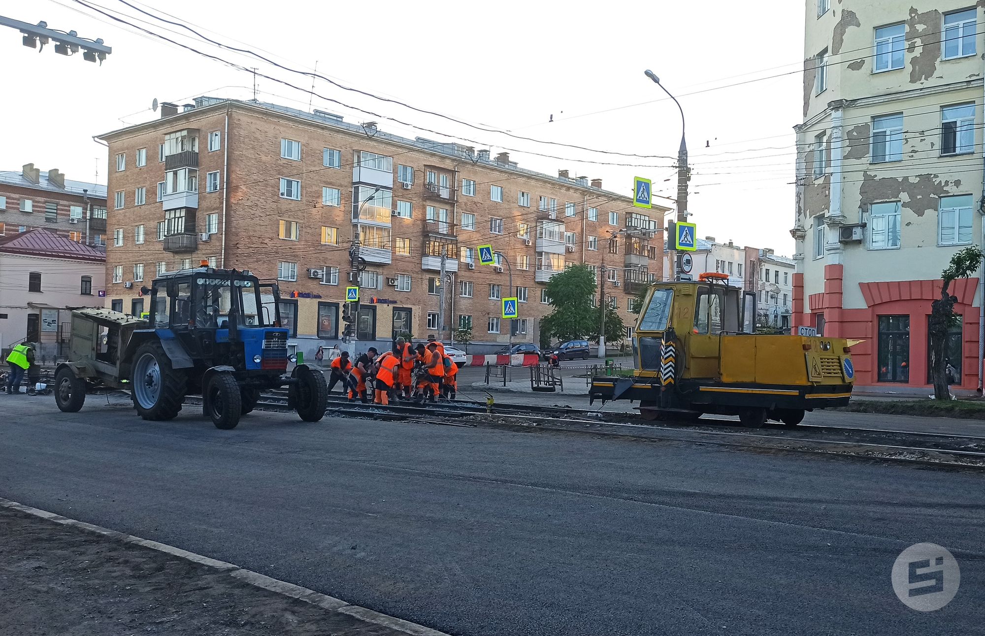 В текущем году планируется ремонт 14 участков трамвайных путей в Ижевске