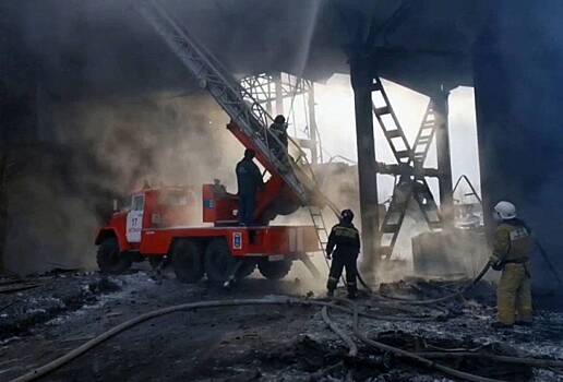 Пожар после взрыва на ТЭЦ в Туве ликвидировали