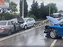 В Севастополе из-за крупного ДТП остановились троллейбусы