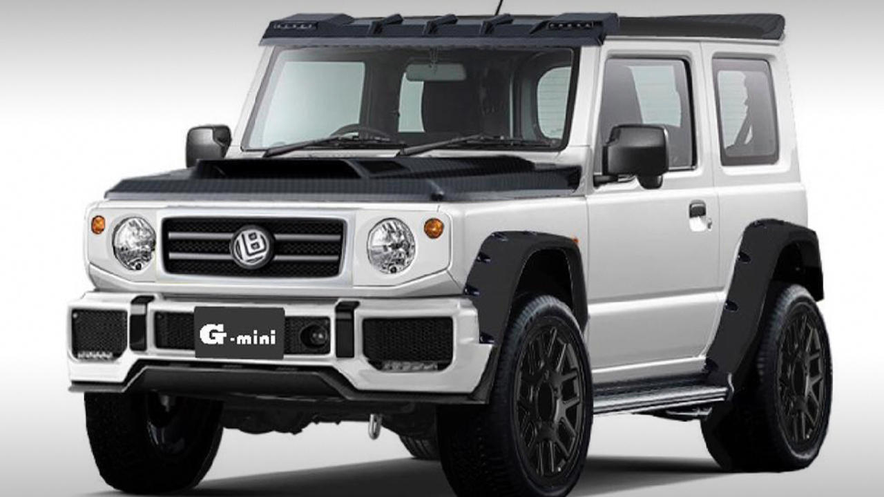 Японские тюнеры превратили новый Suzuki Jimny в крошечный «Гелик» - Рамблер/ авто