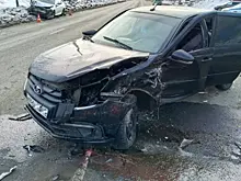 В Тольятти 9 февраля водитель "Гранты" влетел в "Тойоту" и погиб