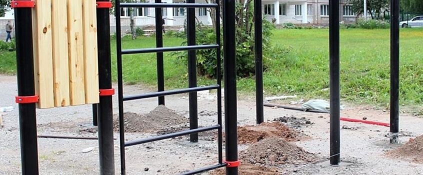 Новую спортивную площадку установят на территории школы № 50 в Ижевске