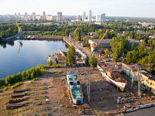 На бывшем заводе Порошенко произошел пожар