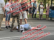 Лихач протащил 10 метров сбитую девушку на зебре в Новокузнецке