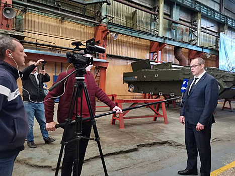 Сюжет о курганском оборонном заводе покажут на российских телеканалах
