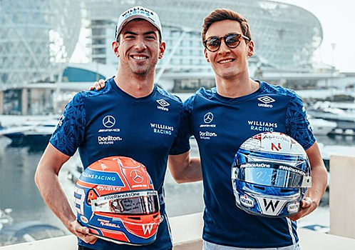 Гонщики Williams поздравили всех с праздниками