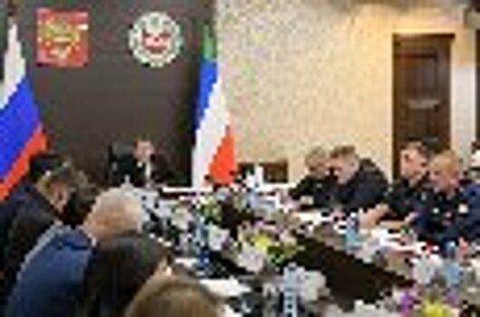 Руководство УФСИН России по Республике Хакасия приняло участие в работе совещания регионального организационного комитета «Победа»