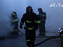 Стихийная свалка загорелась в Приморье