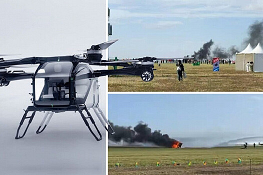 Первая авария летающих автомобилей: инцидент в Китае с участием дронов Xpeng Aeroht