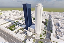 В Екатеринбурге построят первый в России небоскреб с трехуровневым высотным аквапарком