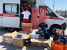В Курске автомобили Красного Креста переоборудовали в полноценные скорые помощи