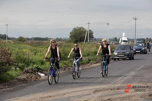 Южноуральцы проведут велопробег в городе, где нет велодорожек