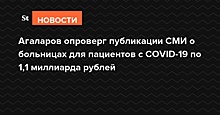 Агаларов опроверг публикации СМИ о больницах для пациентов с COVID-19 по 1,1 миллиарда рублей