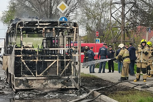 В Крыму возбудили уголовное дело после возгорания рейсового автобуса