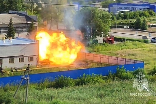 С пожаром на газораспределительной подстанции в Кургане разберется прокуратура