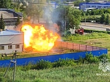 С пожаром на газораспределительной подстанции в Кургане разберется прокуратура