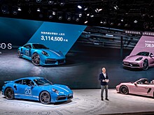 Porsche 911 Turbo S 20th Anniversary Edition отмечает два 20-летние присутствие бренда в КНР