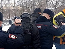 Новосибирск вошел в топ-3 городов по числу задержанных на митинге за Навального