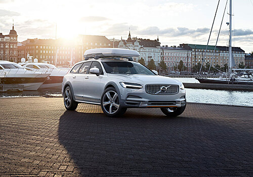 Названы рублевые цены на Volvo V90 с салоном из рыболовных сетей