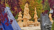 Экотропу в Удмуртском ботаническом саду украсят скульптуры героев фольклора