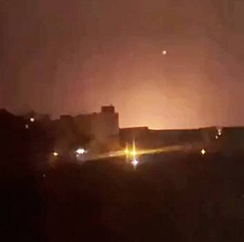 Предполагаемый момент уничтожения дрона над российским городом-миллионником сняли на видео