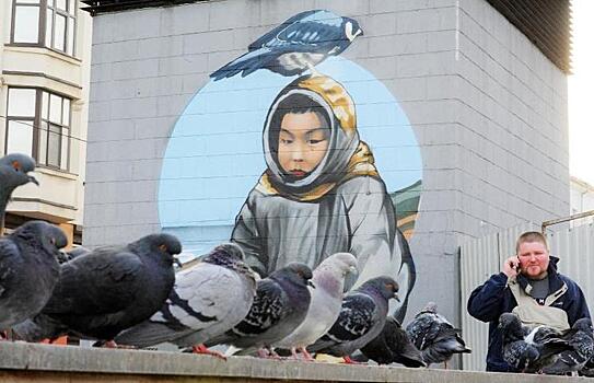 Стена славы: самые красивые граффити в столице