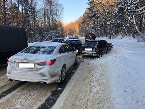 Под Калугой произошло массовое ДТП