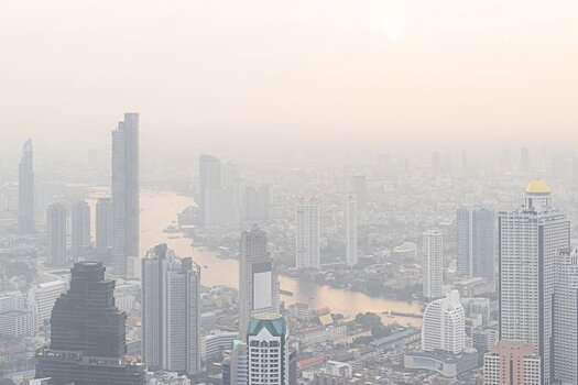 В районах Таиланда зафиксировано сильное загрязнение воздуха
