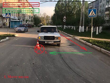 Семилетнюю девочку сбили на «зебре»