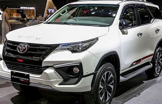 Toyota Fortuner TRD Sportivo отправился покорять новый рынок