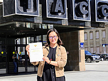 Корреспондент ТАСС Инна Финочка получила благодарность министра здравоохранения