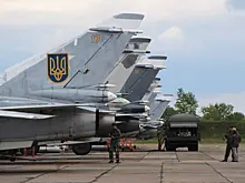 Российские военные поразили бомбардировщик Су-24 ВСУ