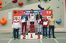 Скалолазки края взяли 5 медалей на Всероссийских соревнованиях