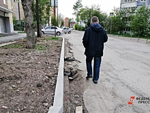 Новосибирцы просят отремонтировать несуществующий тротуар