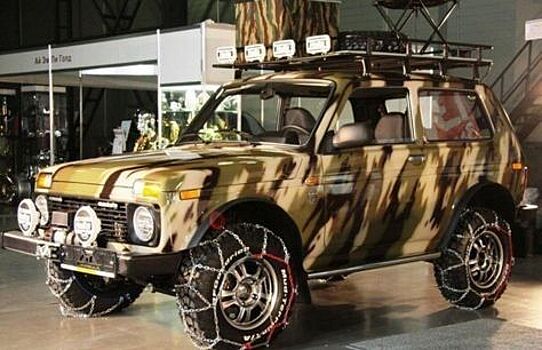 В сети показали LADA 4×4, подготовленную для бездорожья