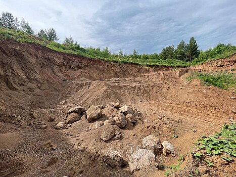 Уголовное дело из-за незаконной добычи песка и гравия возбудили в Завьяловском районе Удмуртии