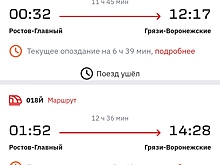 Южные поезда опаздывают на 7 часов из-за падения беспилотника