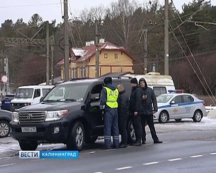 В Янтарном, Светлогорске и Пионерском прошел рейд «Дорожный пристав»