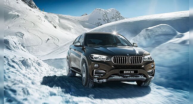 Версия BMW X6 прошла тесты на льду