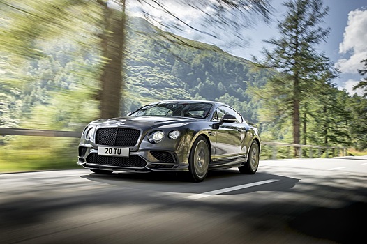 Bentley Continental стал самым мощным автомобилем в истории компании