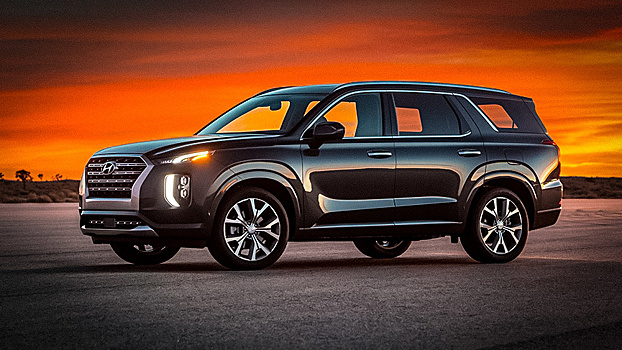 Названа цена кроссовера-гиганта Hyundai