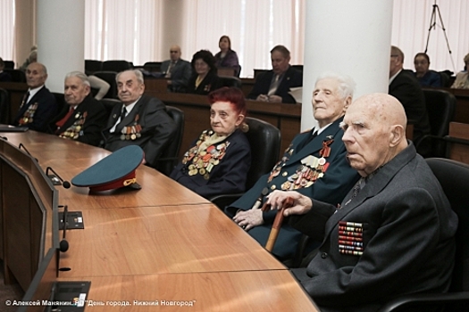Ветеранов-блокадников чествовали в Нижнем Новгороде