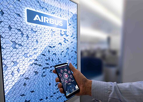 Airbus начала тестирование «умного» салона самолета Connected Experience на реальных суднах
